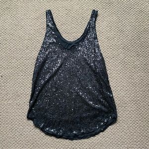 Aritzia talulah sequin tank top